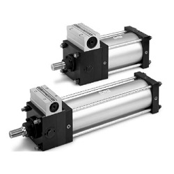 CLS Series Cylinder With Lock, Double Acting, Single Rod CLSF180-1800