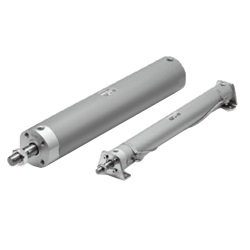 Air Cylinder With Built-in Quick-Connect Fitting, Standard Type, Double Acting, Single Rod CG1 Series