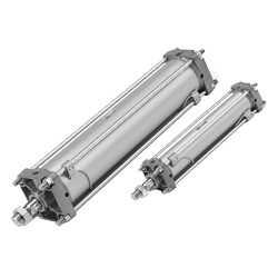 Air Cylinder With Improved Water-Resistance, Standard Type, Double Acting, Single Rod CA2 Series CA2B40R-650Z