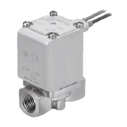 Direct Operated 2-Port Solenoid Valve Compatible With Rechargeable Batteries 25A-VX21/22/23 Series 25A-VX220DF