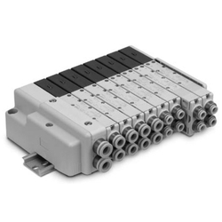5-Port Solenoid Valve, Plug-in Type, Compatible With Rechargeable Batteries 25A-SQ2000 Series