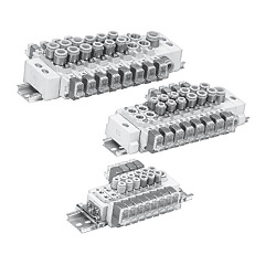 5-Port, Clean, 10-SY3000/5000/7000, Body Ported, Cassette Type Manifold