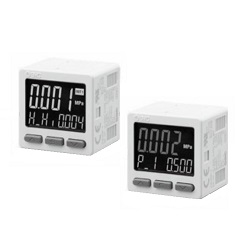 1-Output 3-Screen Display Digital Pressure Switch, Rechargeable Battery Type, 25A-ZSE20(F) / ISE20