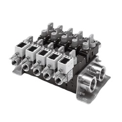 Integrated Water Digital Flow Switch / Manifold Basic Type PF3WB Series PF3WB02D-P704S-03-DT-M