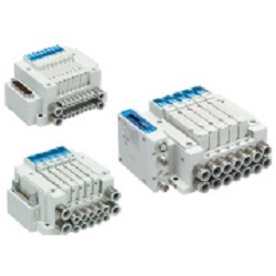 Compact 5-Port Solenoid Valve Plug-in JSY1000/3000/5000 Series