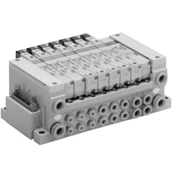 UL Standard Compliant Product, 5-Port Solenoid Valve, Plug-in Unit, Base Mounted, VQ2000 Series