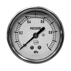 Pressure Gauge, Socer Planning Glycerin Pressure Meter / Compound Gauge / Vacuum Gauge - D Type D-GPG-1-60