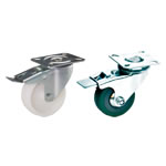Medium Load Plate Type Double Brake Caster [SP13A] SP32B-100