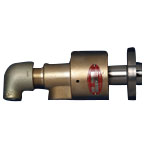 Pressure Rotary Fitting Pearl Rotary Joint, RXE/RXH4100 (Duplex Inner Tube Fixed Flange-Mounted Type) RXE4120