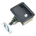 Plastic Flat Snatch Lock Handle, AP-151R-B