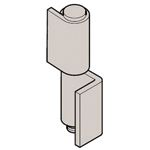 Stainless Steel L-Shaped Concealed Hinge Type 1 B-1534 B-1534-2