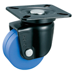 Low Floor Type for Heavy Load, Swivel Caster Without Stopper (Dual-Wheel Type) K-508-W