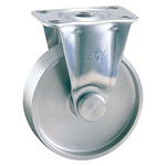 Stainless Steel Press Fixed Caster, Without Stopper, K-1304R K-1304R-50-SUS