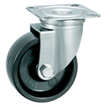 Stainless Steel Heat Resistant Wheel Swivel Caster Without Stopper - K-1580J