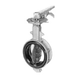 Butterfly Valve, 700 G ISOA, Lock Lever 700G-1T-FCD450-SCS14-EPDM-200A