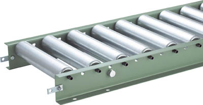 Steel Roller Conveyor (Roller Diameter 57.2 mm, Tube Wall Thickness 1.4 mm) VR-5714-400-75-1500