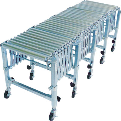Flexible Expansion Conveyor (Roller Diameter 38 mm, Tube Wall Thickness 1.2 mm) TFR38N4-14X41