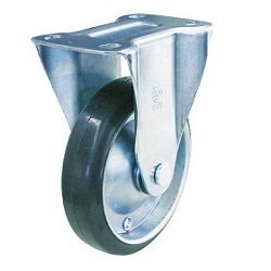 TYS Series Fixed Rubber Casters