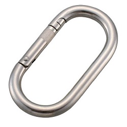 Ring Catch 'Carabiner' (Stainless Steel) TKBJ-14A