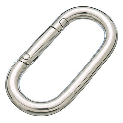 Ring Catch 'Carabiner Junior' (Stainless Steel)