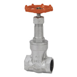 Gate Valve, 10K Type, Ductile Cast Iron Screw-In 10-DSR-N-20A