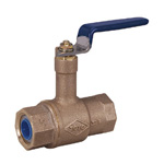 Core Tight Valve 10K Type, Lead-Free Bronze Ball Valve (JV5) -Long Neck-