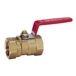 600 Type, Brass Screw-in Ball Valve (One-Piece Type)