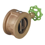 10 K Type - Lead-Free Bronze Wafer Type Wing Check Valve (Water Absorption Type)