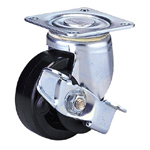 Middle Class, 100FH-Ps, Truck Type, for Medium Duty, Special Synthetic Resin Wheel With Brake 104FH-PS