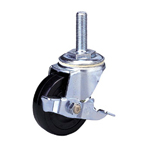 Standard Class 300s Bolt Type with Stopper, Synthetic Rubber Wheel (Packing Caster) 304S