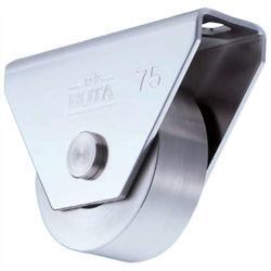 Rotor/Stainless Steel Door Roller for Heavy Loads Flat Type WBP-0752