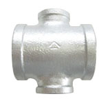Pipe Fittings for Fire-Protection Piping Unequal Diameter Cross BRCR-50X40X32X25A-W
