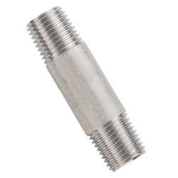 Stainless Steel Screw-in Pipe Fitting, Pipe Nipple NI-8AX200L-SUS304