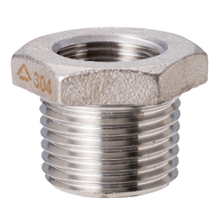 stainless steel threaded pipe fitting bushing BU-25X10A-SUS