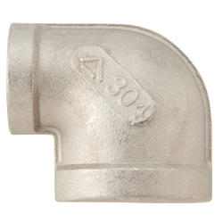 Stainless Steel Screw-in Pipe Fitting, Reducing Elbow RL-20X15A-SUS