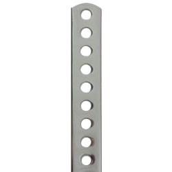 Stainless Steel Curved Plate (7MM Hole)
