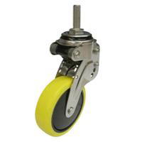 NPT Type Swivel Wheel Screw-in Type, Antistatic Urethane Wheel NPT-100SUE-1-M16X40