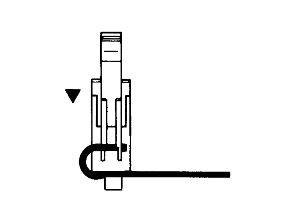 Side cross-sectional view