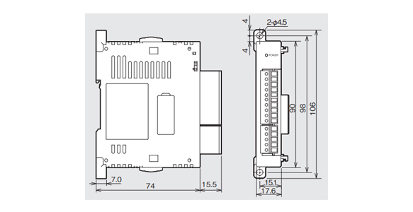 MELSEC-F Series Temperature Sensor Analog Input Adapter / Temperature Control Block: related image