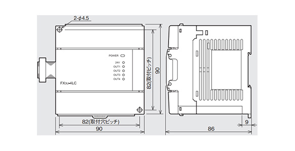 MELSEC-F Series Temperature Sensor Analog Input Adapter / Temperature Control Block: related image