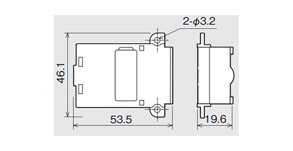 FX3U-CNV-BD Drawing