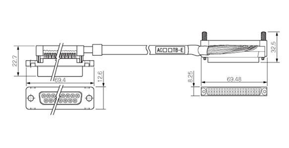 Connector/terminal block conversion unit cable: related images