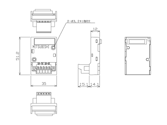 MELSEC-F Input Expansion Board: related image