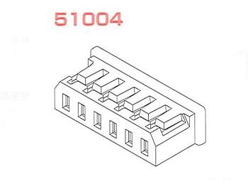 2.0 mm Pitch, MicroBlade, Housing 51004 