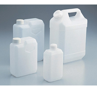 External appearance of square type bottle