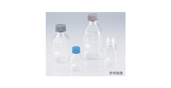White Screw Cap Bottle, Square: related images
