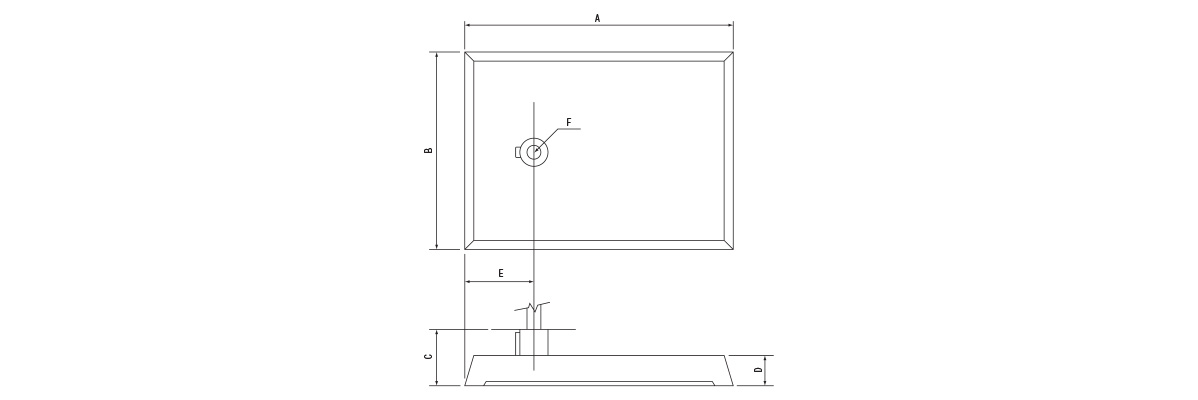 Dimensional Outline Drawing