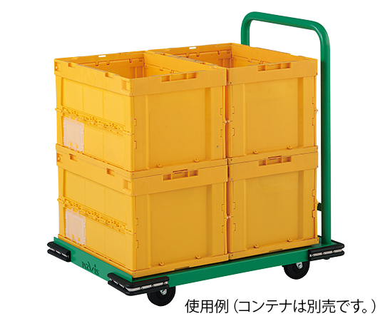 Folding Container Platform Truck usage example 1