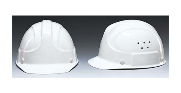 FRP Resin Hard Hat SF-1 V Type (American Type, With Inlet/Outlet Port, With Shock Absorbing Liner): Related images