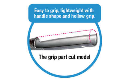 Long Ratchet Handle (Hollow/Holder Type) RH3HWL 